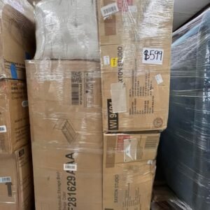 Alternative view of Walmart general merchandise pallets