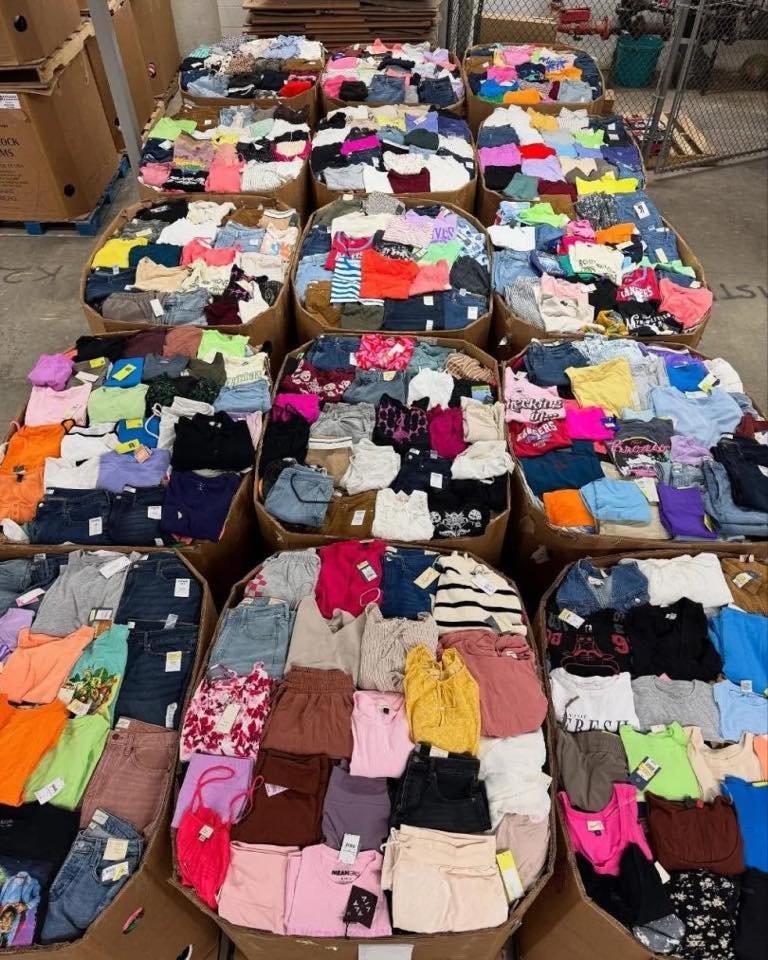 Spring Summer Clothing Pallets for Sale