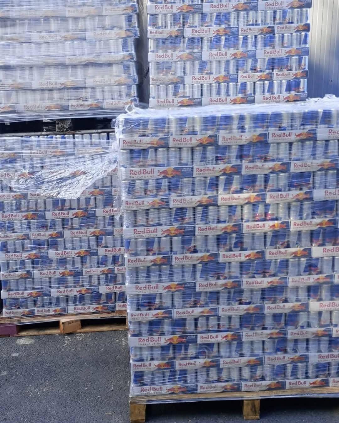 Red Bull Pallets for Sale