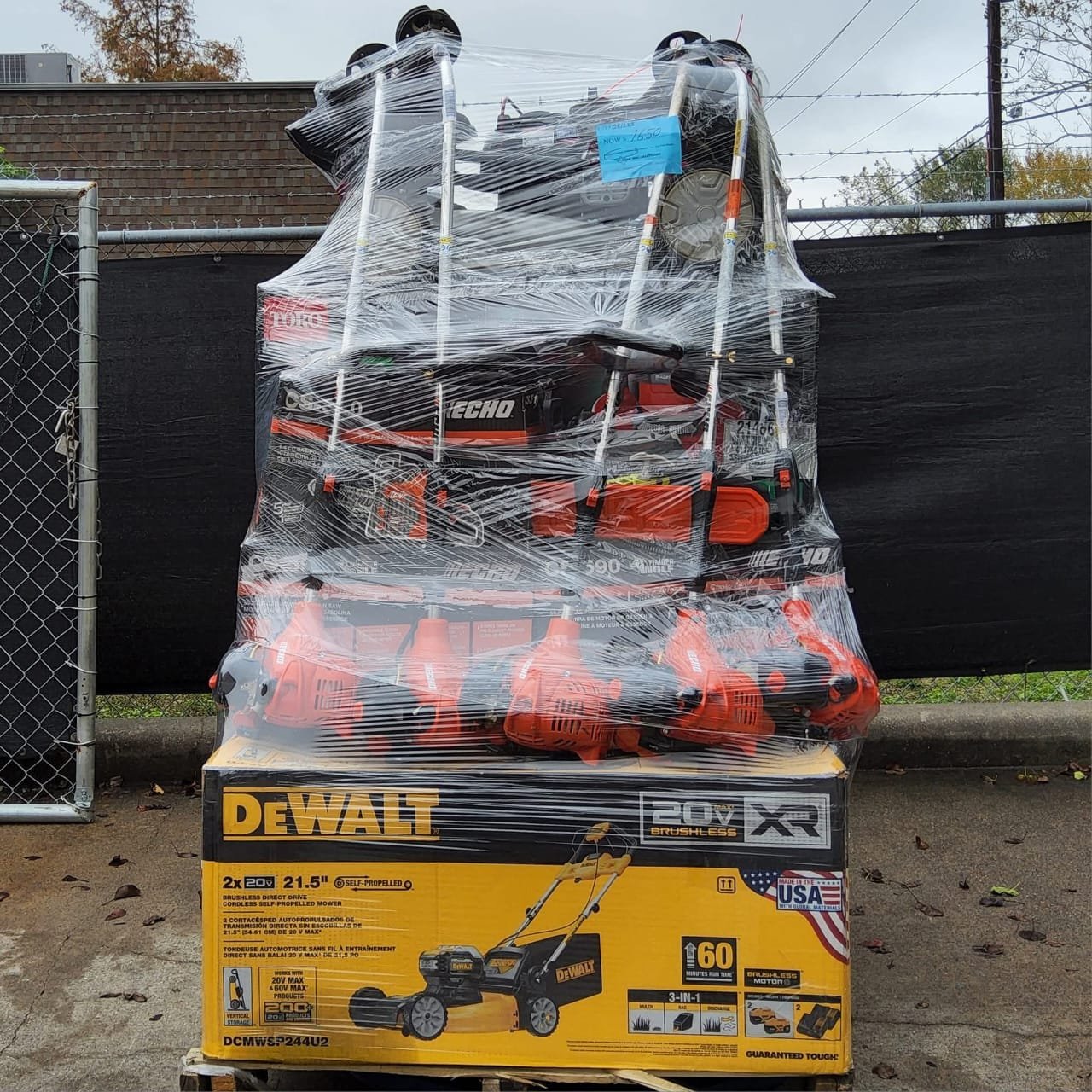 Lawn Mower Pallets
