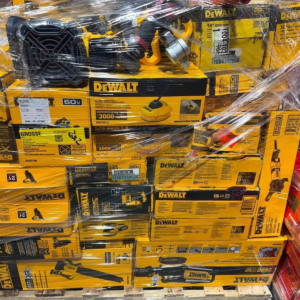DeWalt Tools Liquidation Pallet – Wholesale Tool Inventory