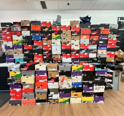 Sneakers Liquidation Pallet – 185 Pairs